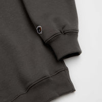 Magenta Script Crewneck Sweatshirt - Dark Charcoal thumbnail