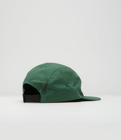 Magenta Smash 5 Panel Cap - Green