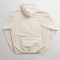 Magenta Terry Plant Hoodie - Natural thumbnail