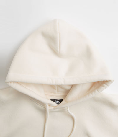 Magenta Terry Plant Hoodie - Natural