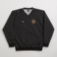 Magenta Tres Tech V Neck Sweatshirt - Black thumbnail