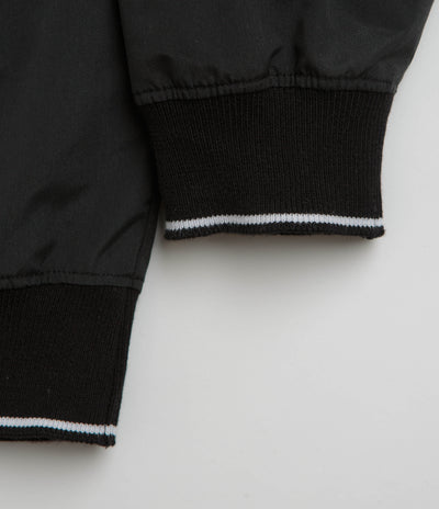 Magenta Tres Tech V Neck Sweatshirt - Black