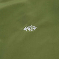 Magenta Tres Tech V Neck Sweatshirt in Forest Green thumbnail