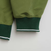 Magenta Tres Tech V Neck Sweatshirt in Forest Green thumbnail