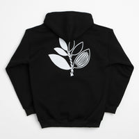 Magenta Yin Full Zip Hoodie - Black thumbnail