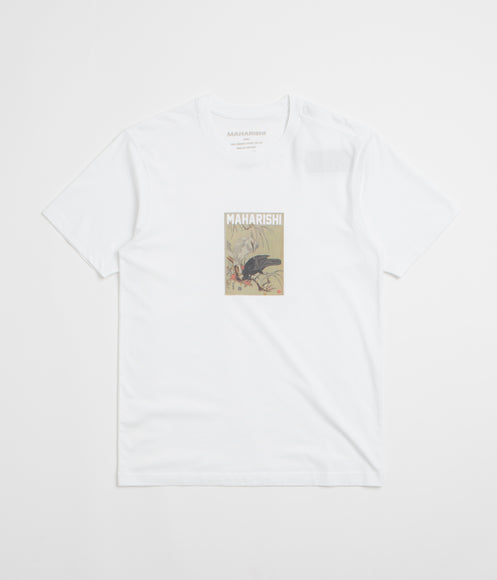 Maharishi Black Crow White Heron T-Shirt - White