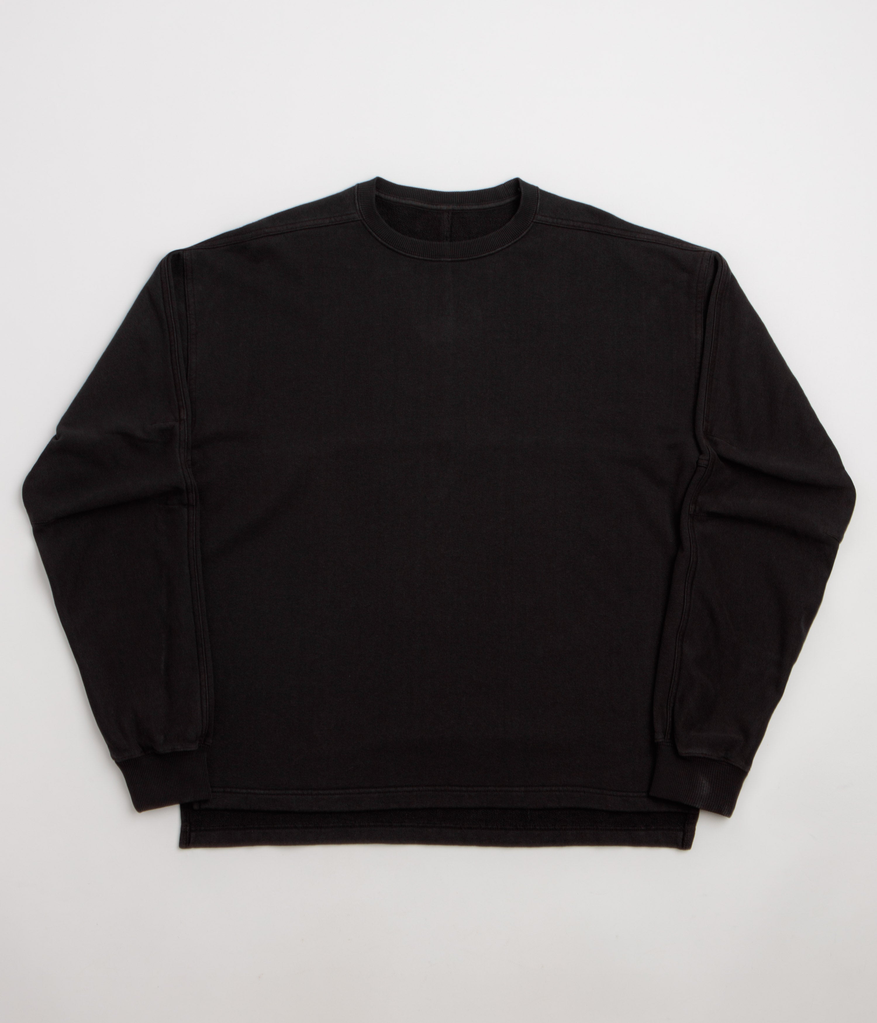 Maharishi Hemp Cotton Kurta Crewneck Sweatshirt - Black
