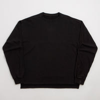 Maharishi Hemp Cotton Kurta Crewneck Sweatshirt - Black thumbnail