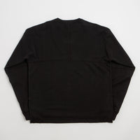 Maharishi Hemp Cotton Kurta Crewneck Sweatshirt - Black thumbnail
