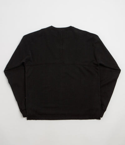 Maharishi Hemp Cotton Kurta Crewneck Sweatshirt - Black