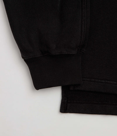 Maharishi Hemp Cotton Kurta Crewneck Sweatshirt - Black
