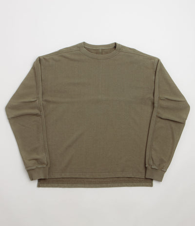 Maharishi Hemp Cotton Kurta Crewneck Sweatshirt - Olive