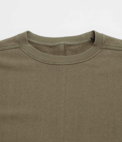 Maharishi Hemp Cotton Kurta Crewneck Sweatshirt - Olive
