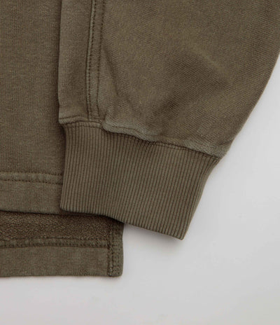 Maharishi Hemp Cotton Kurta Crewneck Sweatshirt - Olive