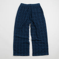Maharishi Komon Aizome Loose Track Pants - Blue thumbnail