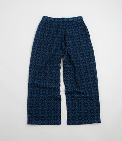 Maharishi Komon Aizome Loose Track Pants - Blue