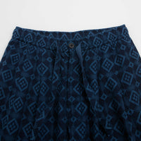 Maharishi Komon Aizome Loose Track Pants - Blue thumbnail