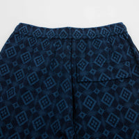 Maharishi Komon Aizome Loose Track Pants - Blue thumbnail
