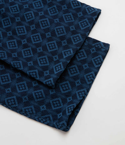 Maharishi Komon Aizome Loose Track Pants - Blue