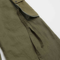Maharishi M42 Hakama Cropped Track Pants in Olive thumbnail