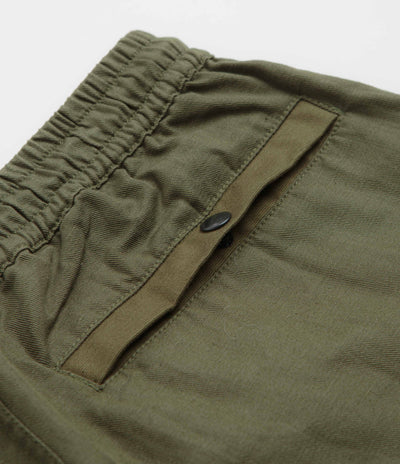 Maharishi M42 Hakama Cropped Track Pants in Olive