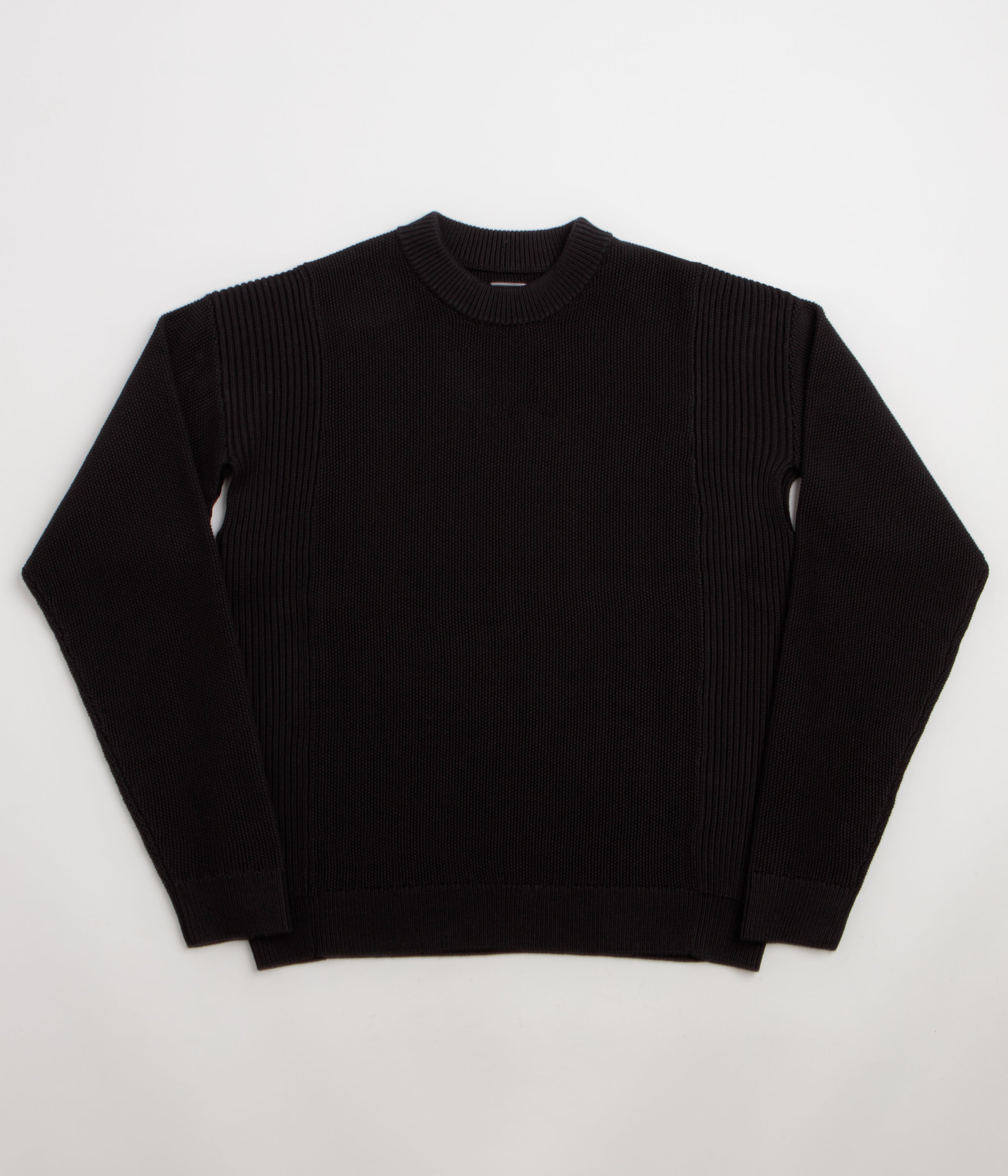 Maharishi Maharishi Knitted Crewneck Sweatshirt - Black