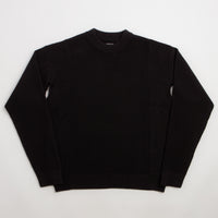 Maharishi Maharishi Knitted Crewneck Sweatshirt - Black thumbnail