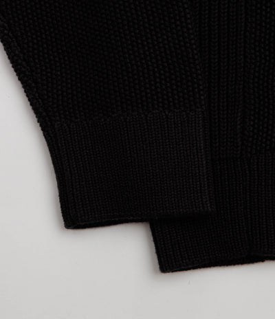 Maharishi Maharishi Knitted Crewneck Sweatshirt - Black