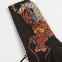 Maharishi Tiger Dragon Hoodie in Black thumbnail