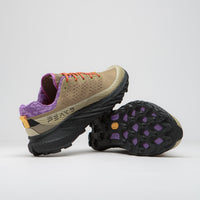 Merrell Agility Peak 5 Shoes in Khaki and Dewberry thumbnail