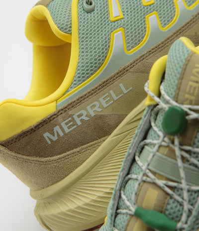 Merrell Agility Peak 5 Trek SE Shoes in Sage and Drab