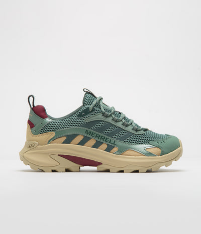 Merrell Moab Speed 2 Vent 2K SE Shoes in Juniper and Gobi