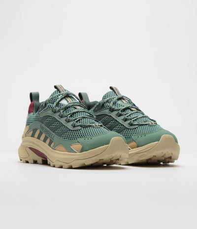 Merrell Moab Speed 2 Vent 2K SE Shoes in Juniper and Gobi