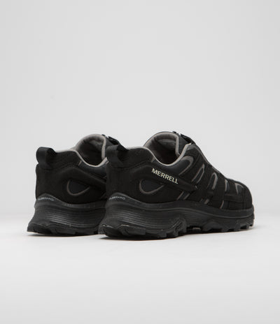 Merrell Moab Speed Zip GTX SE Shoes in Black and Black