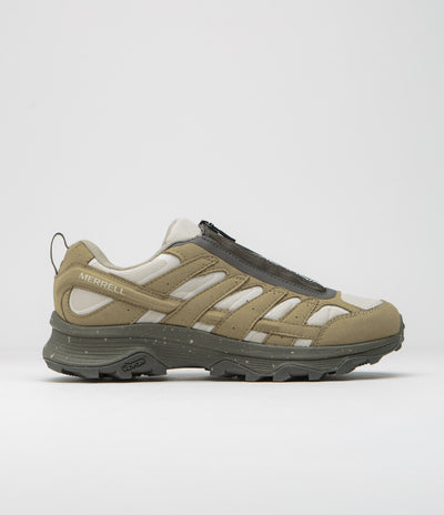 Merrell Moab Speed Zip GTX SE Shoes in Coyote and Olive