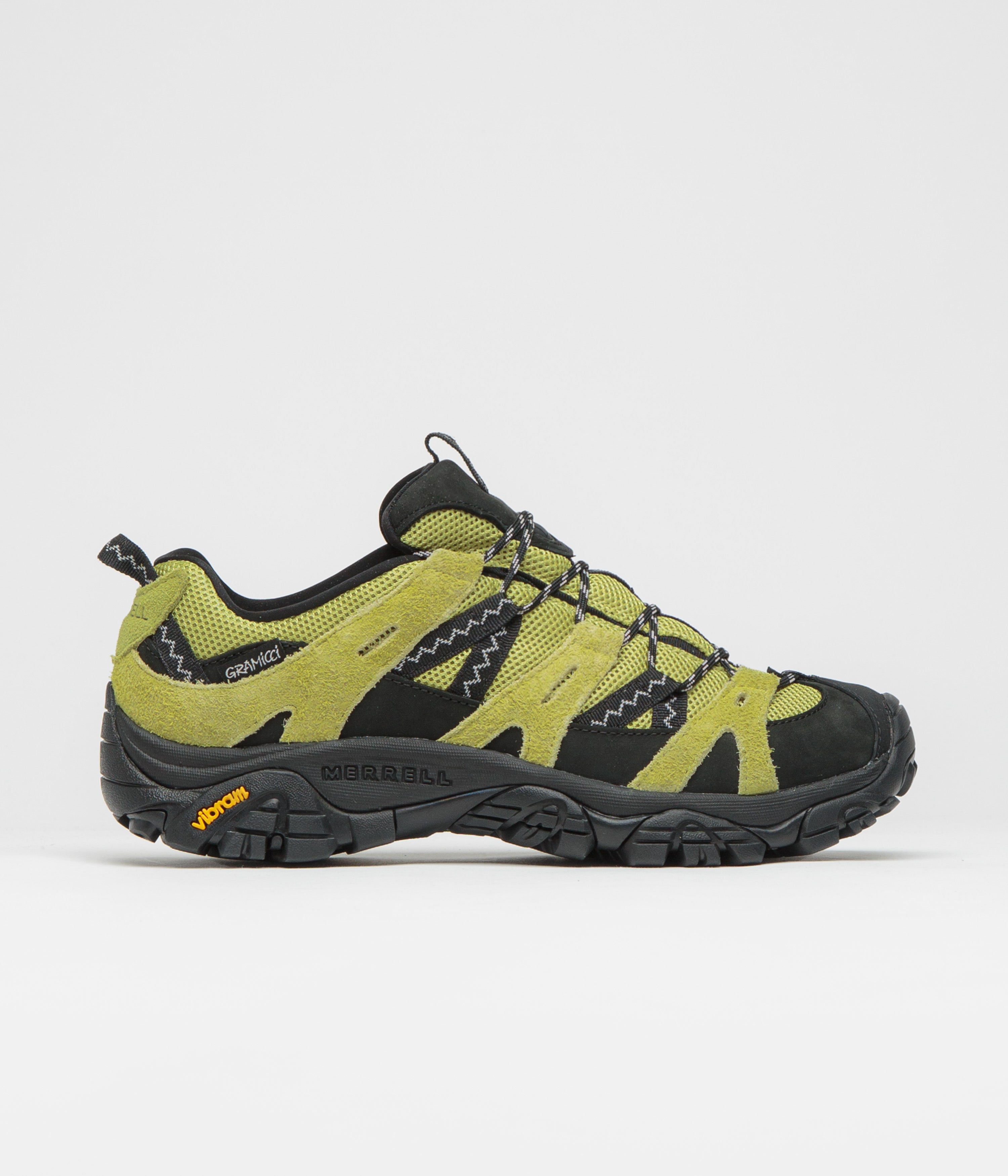 Merrell x Gramicci Moab 2 Siren Shoes in Dark Citron