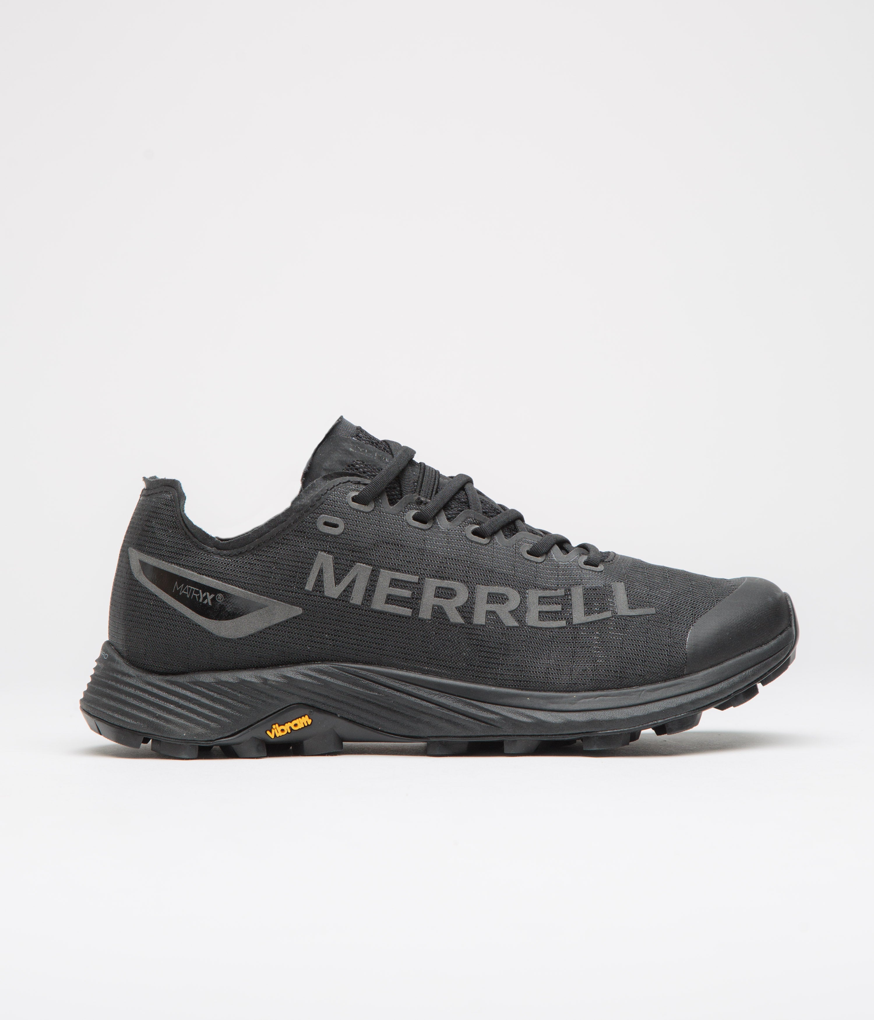 Merrell x Snow Peak MTL Longsky 2 Matryx Shoes in Charcoal Black