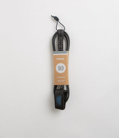 Mollusk All Round 10ft Surfboard Leash in Black