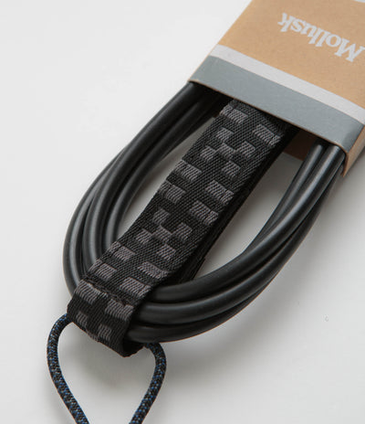 Mollusk All Round 10ft Surfboard Leash in Black