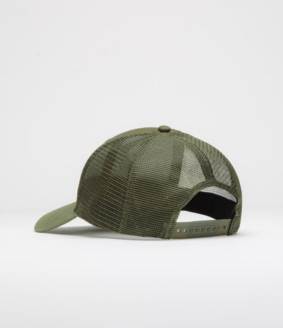 Mollusk Avocado Patch Trucker Cap in Olive