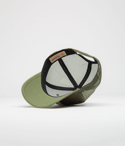 Mollusk Avocado Patch Trucker Cap in Olive