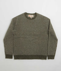Mollusk Beacon Sweatshirt in Dark Moss