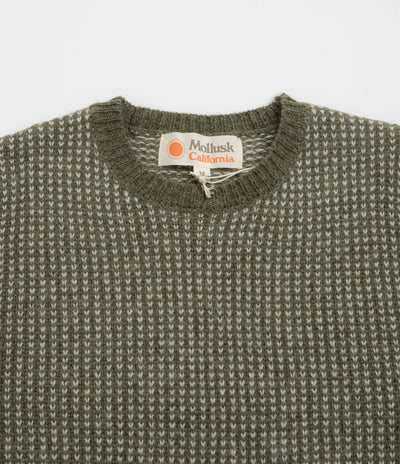 Mollusk Beacon Sweatshirt in Dark Moss