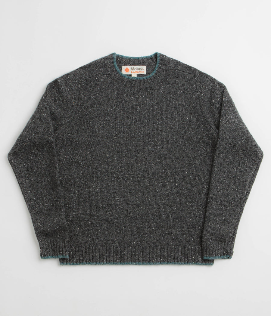 Mollusk Cambridge Sweatshirt - Charcoal Tipped