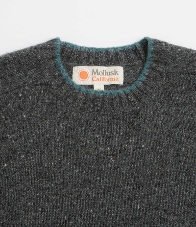 Mollusk Cambridge Sweatshirt - Charcoal Tipped