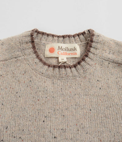 Mollusk Cambridge Sweatshirt in Wheat Tipped