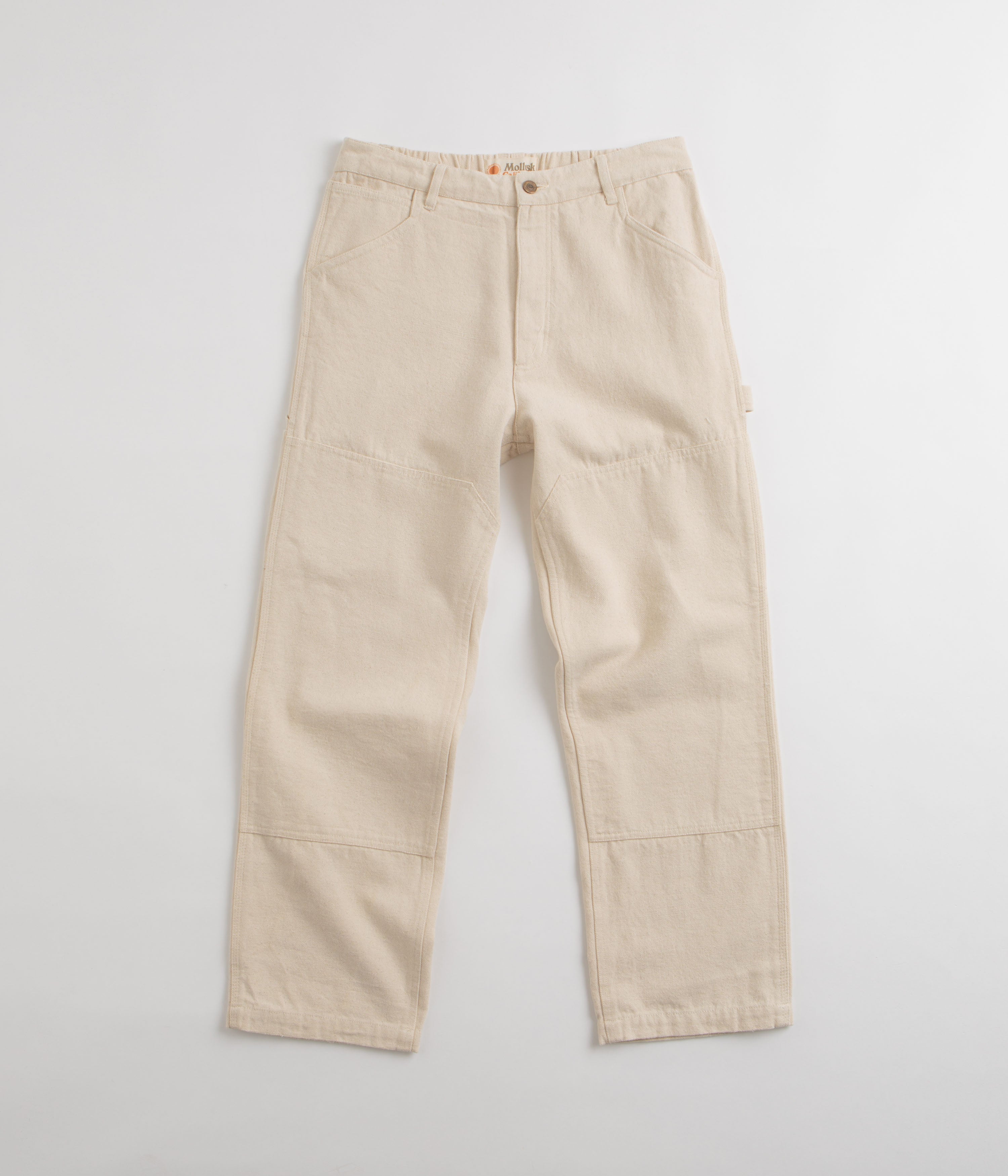 Mollusk Canvas Work Pants  in Natural