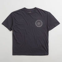 Mollusk Chrysanthemum T-Shirt in Black Indigo thumbnail