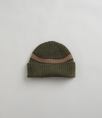Mollusk County Cork Beanie in Moss Green