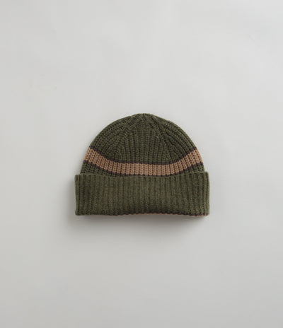 Mollusk County Cork Beanie in Moss Green